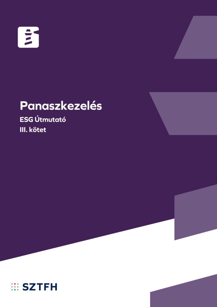 Panaszkezelés – ESG Útmutató
